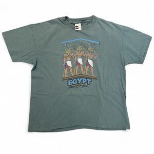 Vintage Busch Gardens Tampa Egypt T Shirt Sz XXL 90s Single Stitch Made In USA